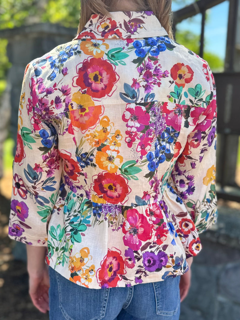 Johnny Was Evalon Peplum Jacket
