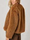 Faux Fur Open Jacket
