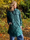 Tribal Teal Quilted Jacket