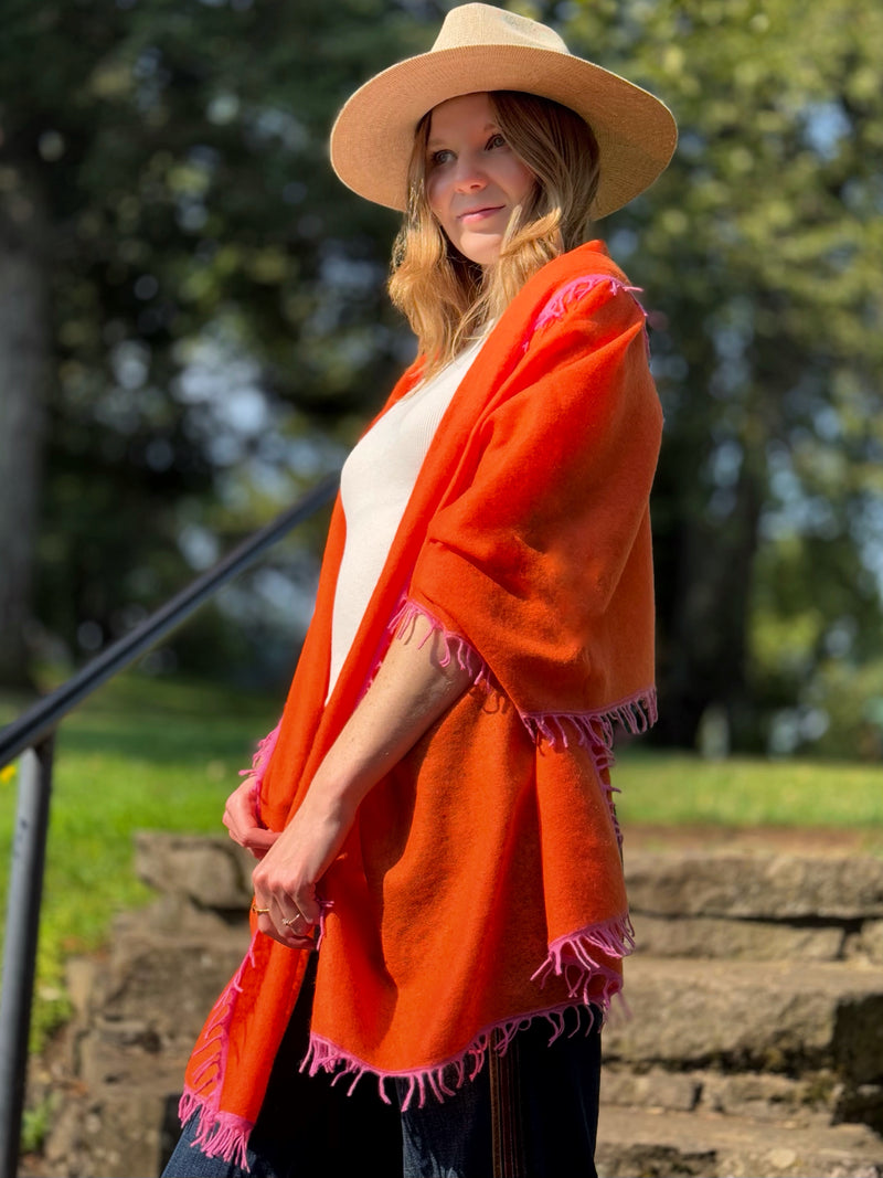 Cashmere Felted Scarf