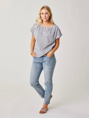 Hannah Flare Seamed Front