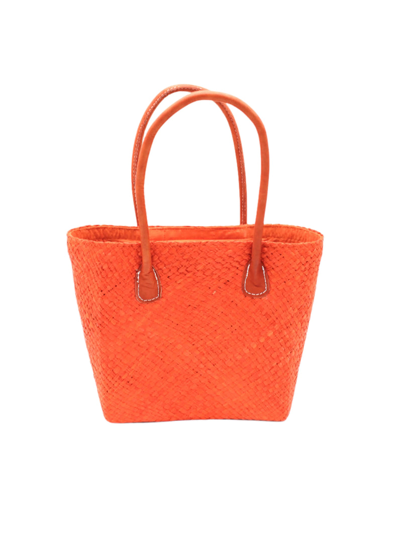 Pianina Small Straw Basket Bag