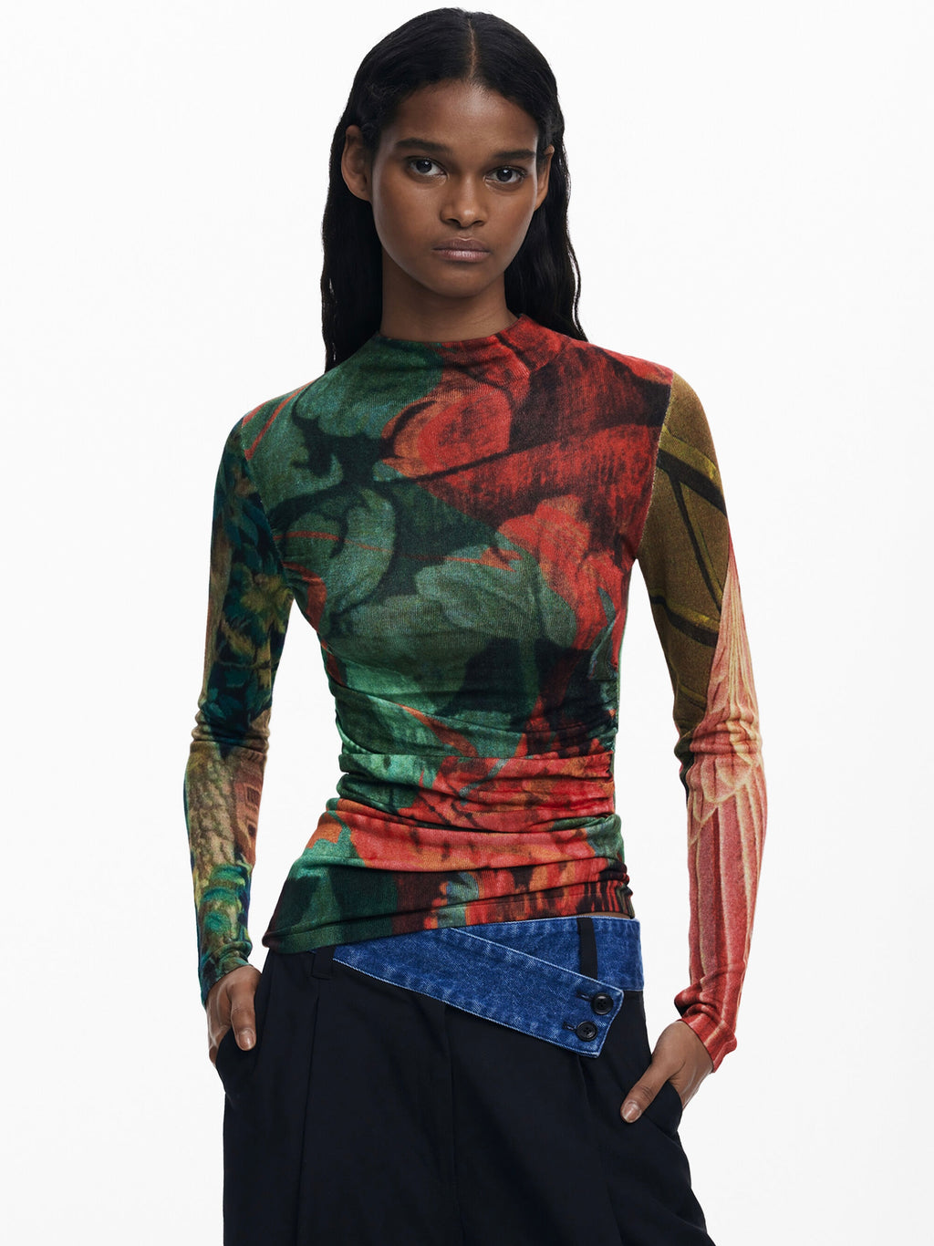 Desigual Lacroix L/S Top