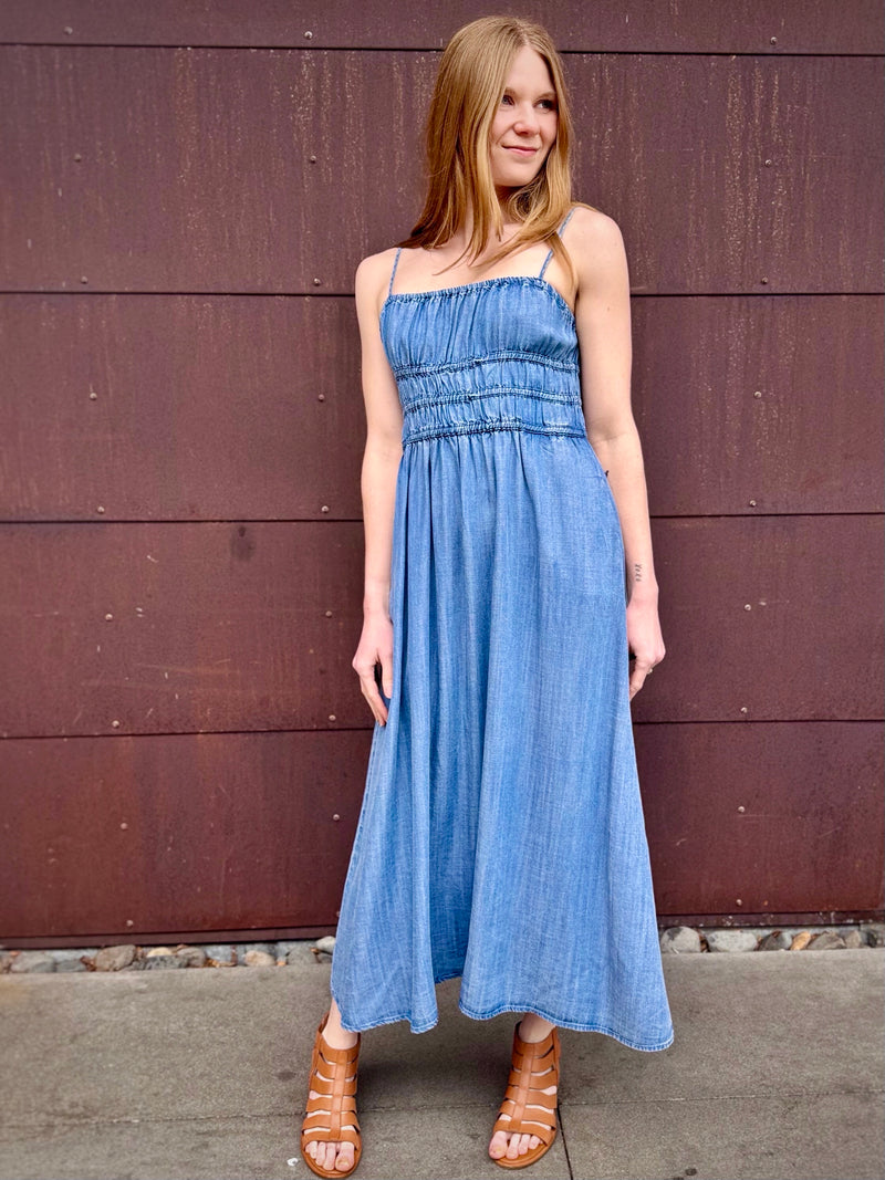 tencel maxi dress Love Poem Tencel Maxi Dress Small