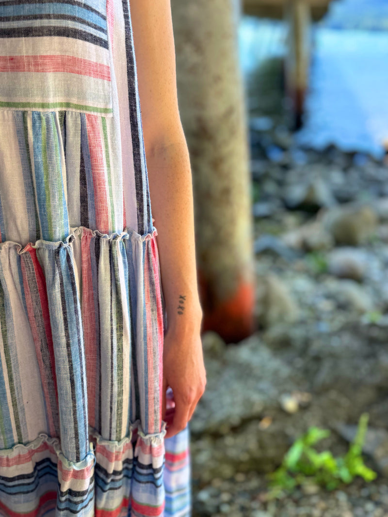 Kitesurf Tiered Dress