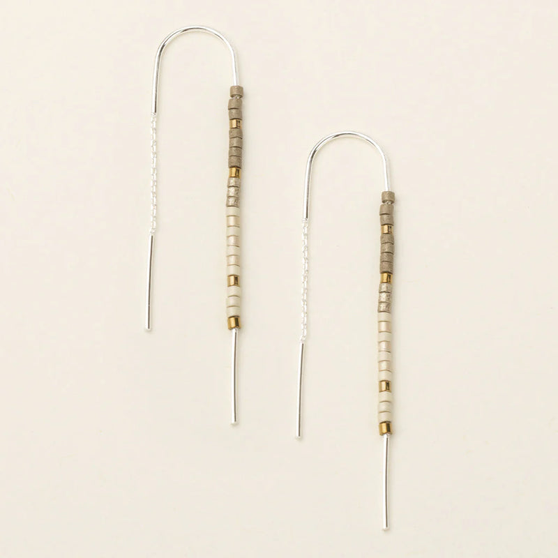 Chromacolor Miyuki Thread Earring