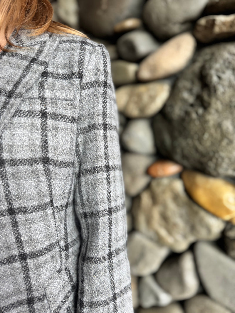 Plaid Blazer