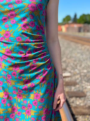 Effie’s Heart Hibiscus Print Dress