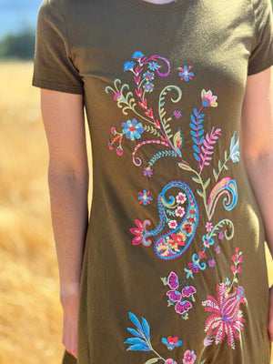 Johnny Was Handkerchief Knit Dress