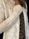 Cream Knitted Cardigan