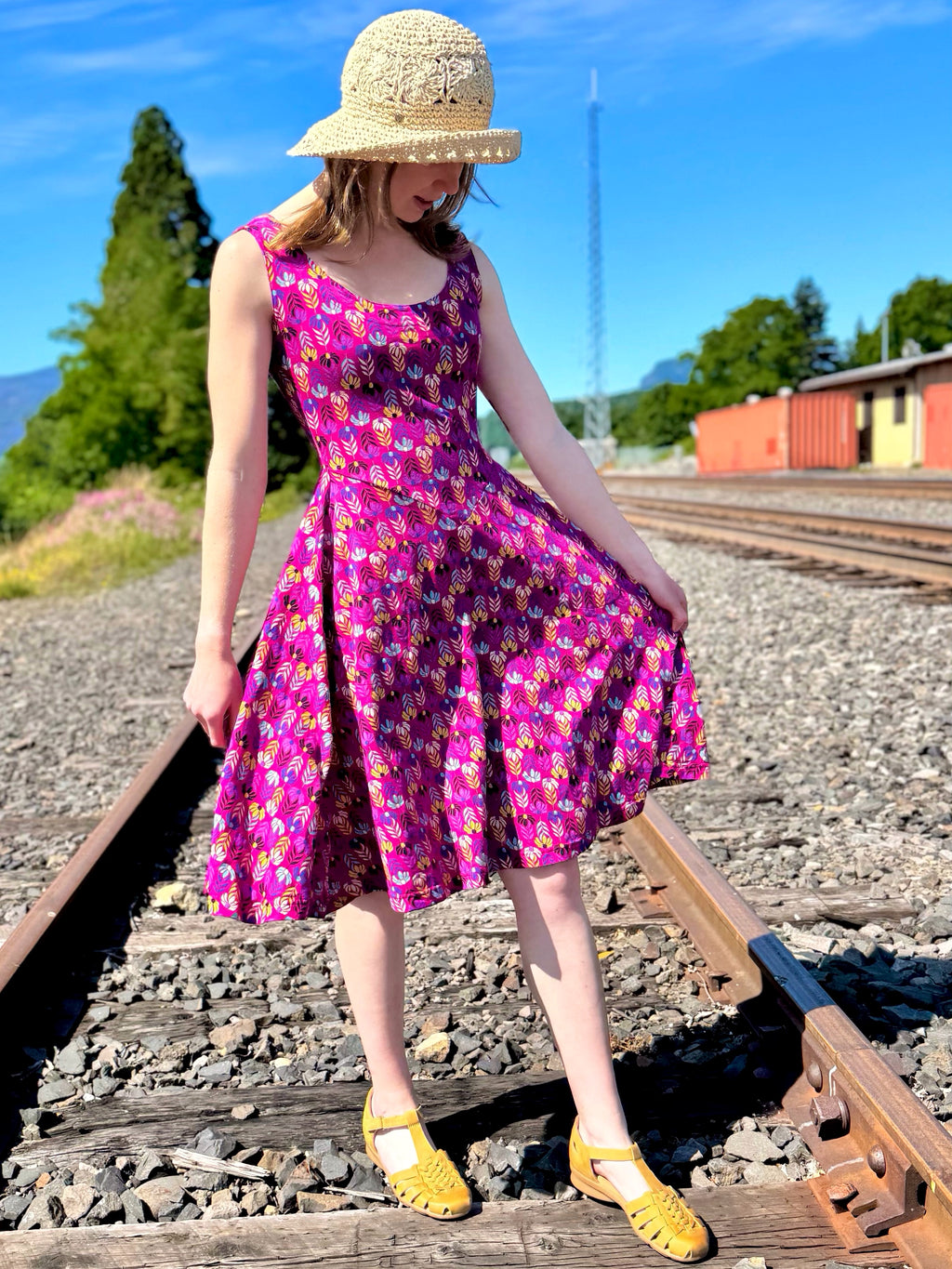 Effie’s Heart Florentine Print Dress