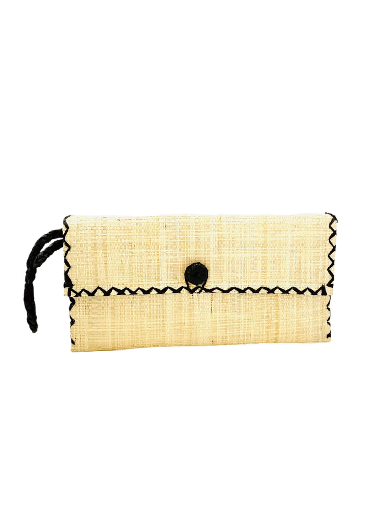 ChiChi Straw Clutch Wristlet