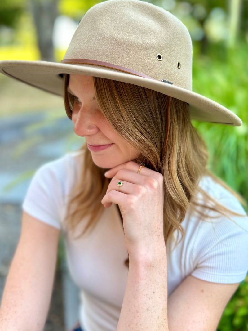 Brixton felted hat