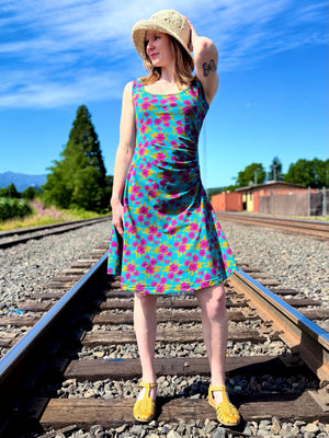 Effie’s Heart Hibiscus Print Dress