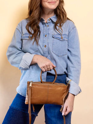 Hobo Sable Crossbody
