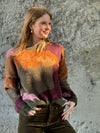 Tribal Plum Wine Crop Shacket