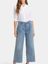 NYDJ Teresa Wide Leg Pleat Jean