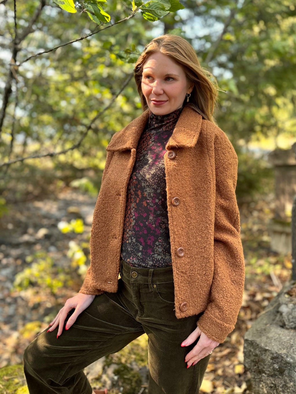 Beth Boucle Jacket
