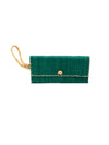 ChiChi Straw Clutch Wristlet