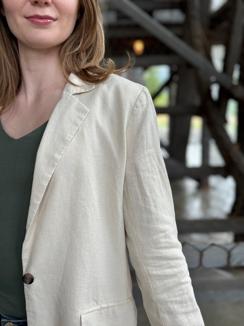 Ina Sand Blazer