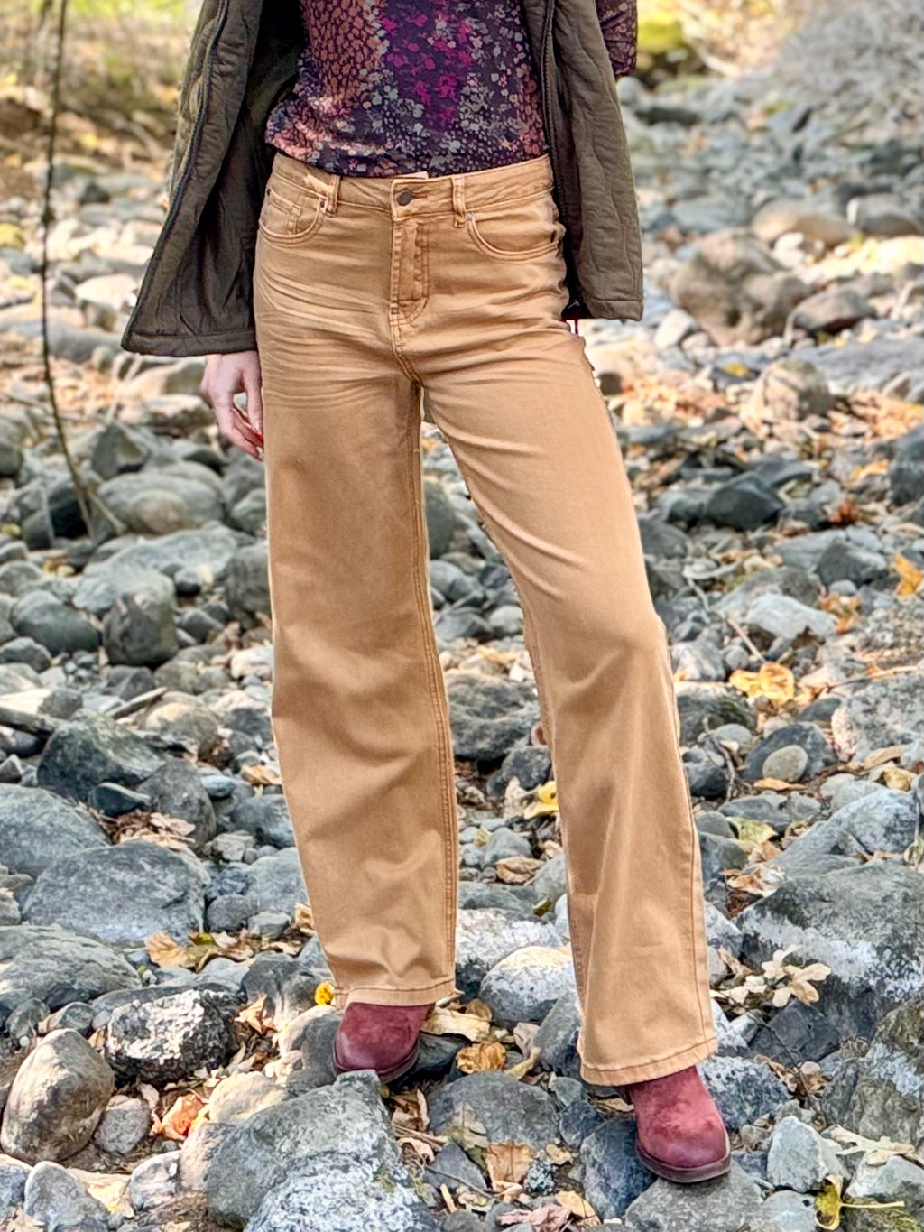 Tribal Brook Hugging High Rise Jean