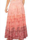 Liverpool Tiered Woven Maxi Skirt