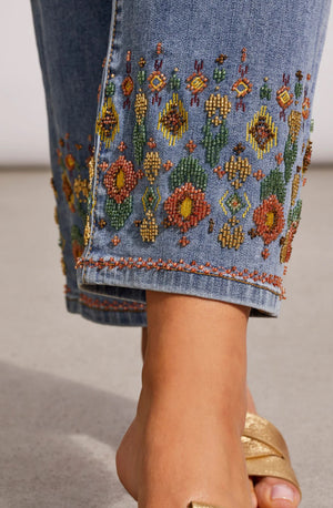 Audrey With Embellished Hem