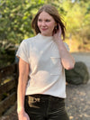 Tribal Plum Wine Crop Shacket