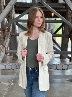 Ina Sand Blazer