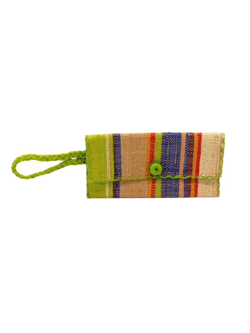 ChiChi Straw Clutch Wristlet