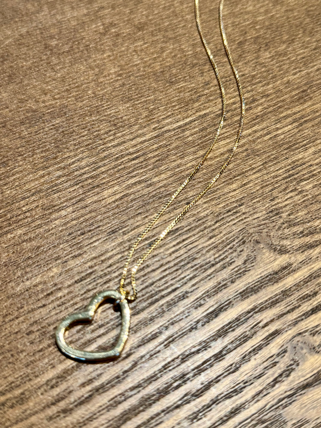 Open Heart Necklace