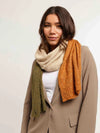 Fraas Block Stripe Eco Knit Scarf