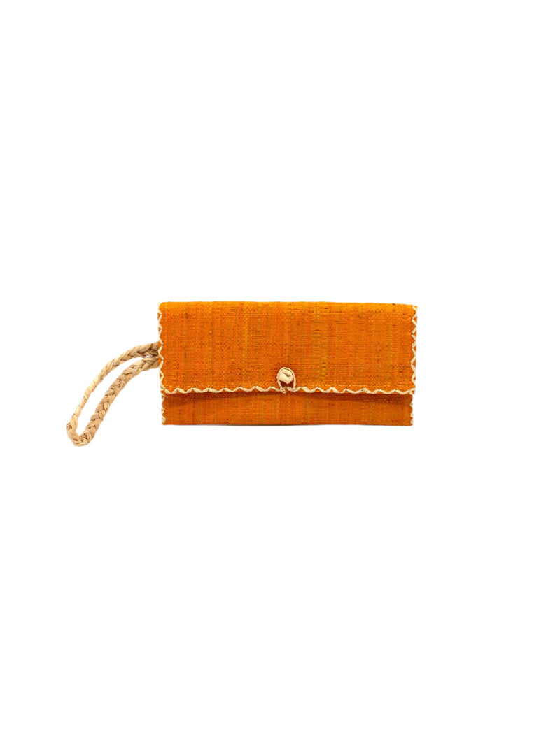 ChiChi Straw Clutch Wristlet