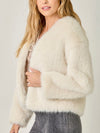 Faux Fur White Jacket