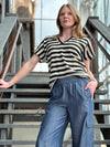 Rosenna Stripe Sweater