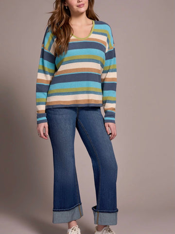 Curvy Crop Knit Sweater