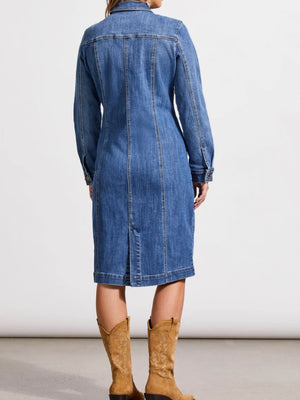 Super Stretch Denim Dress