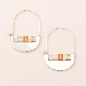 Good Karma Miyuki Crescent Hoop