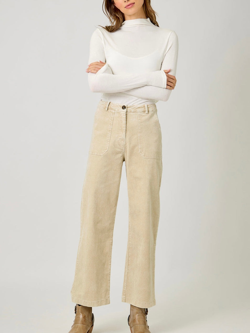 Washed Corduroy Trouser