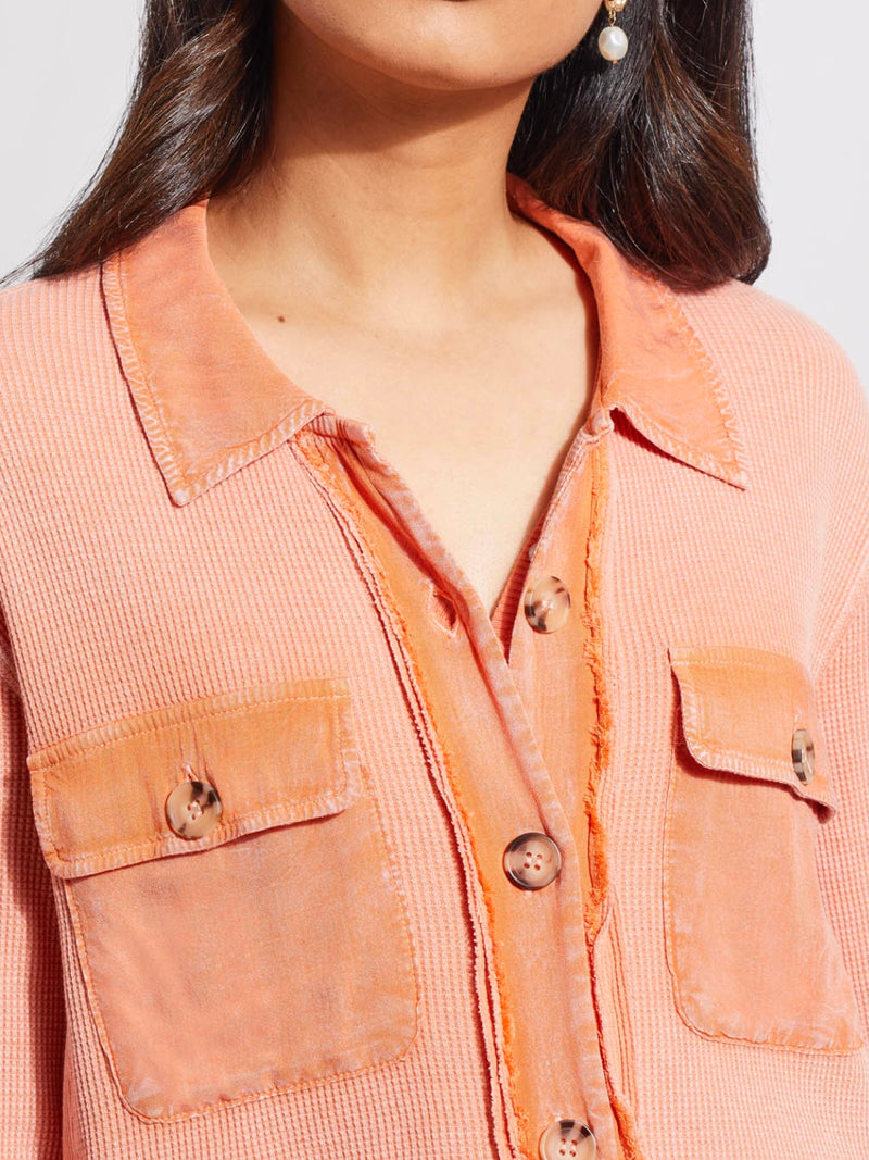 Loose Button-Up Shacket