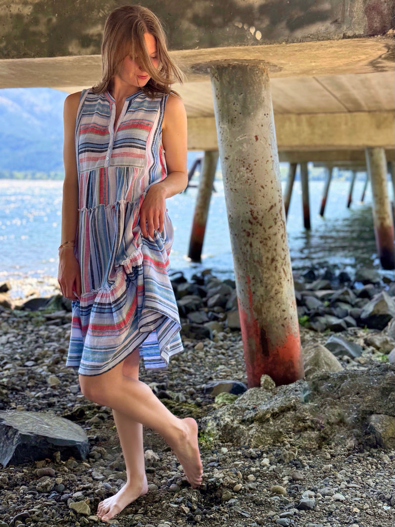 Kitesurf Tiered Dress