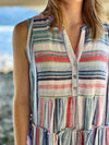 Kitesurf Tiered Dress