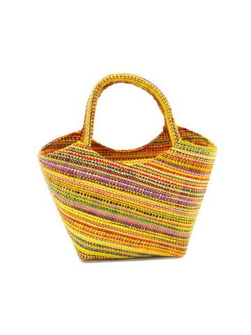 Pianina Small Straw Basket Bag