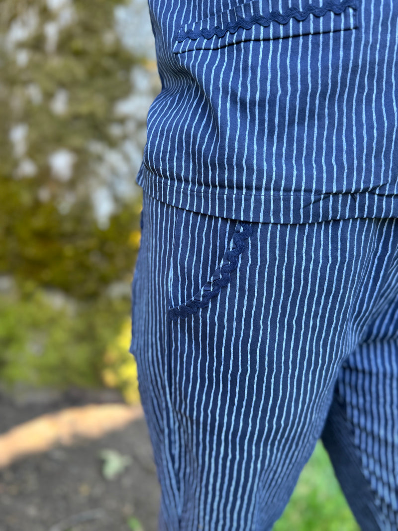 Navy Sailor Pant