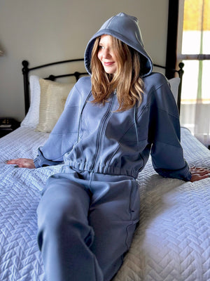 UltraLuxe Oversized Zip Hoodie
