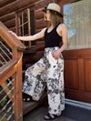 Coconut Blooms Wide Leg Pant