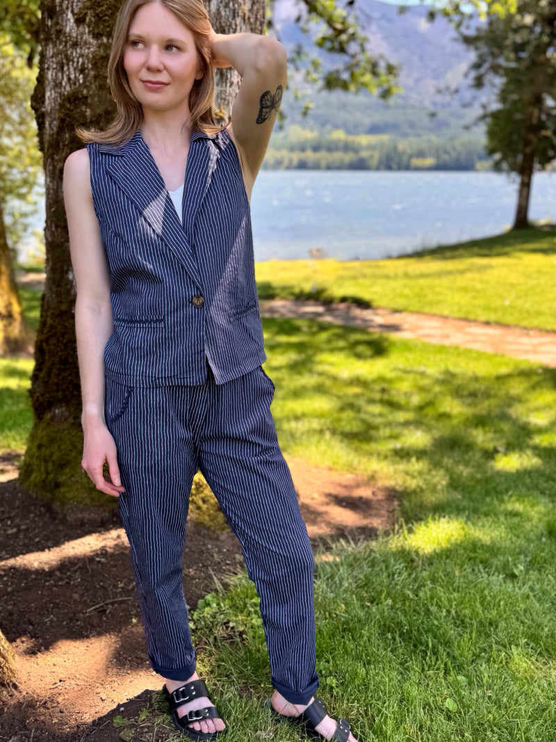 Navy Sailor Pant