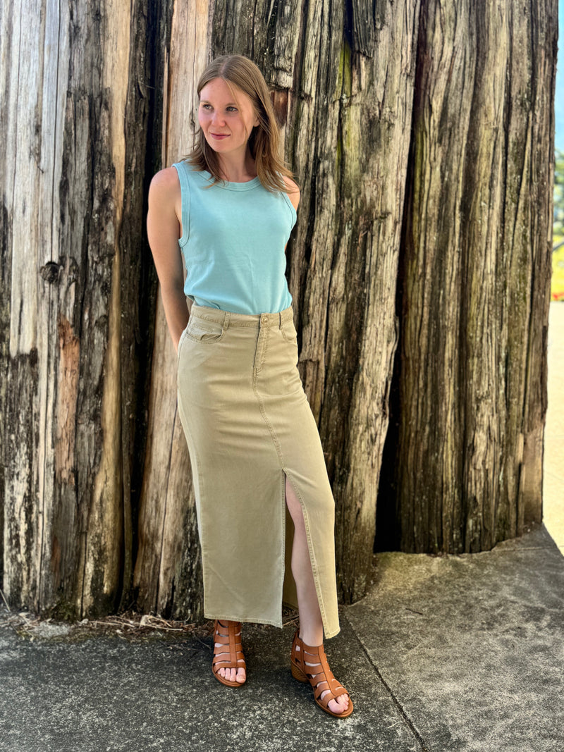 Dusty Sand Skirt