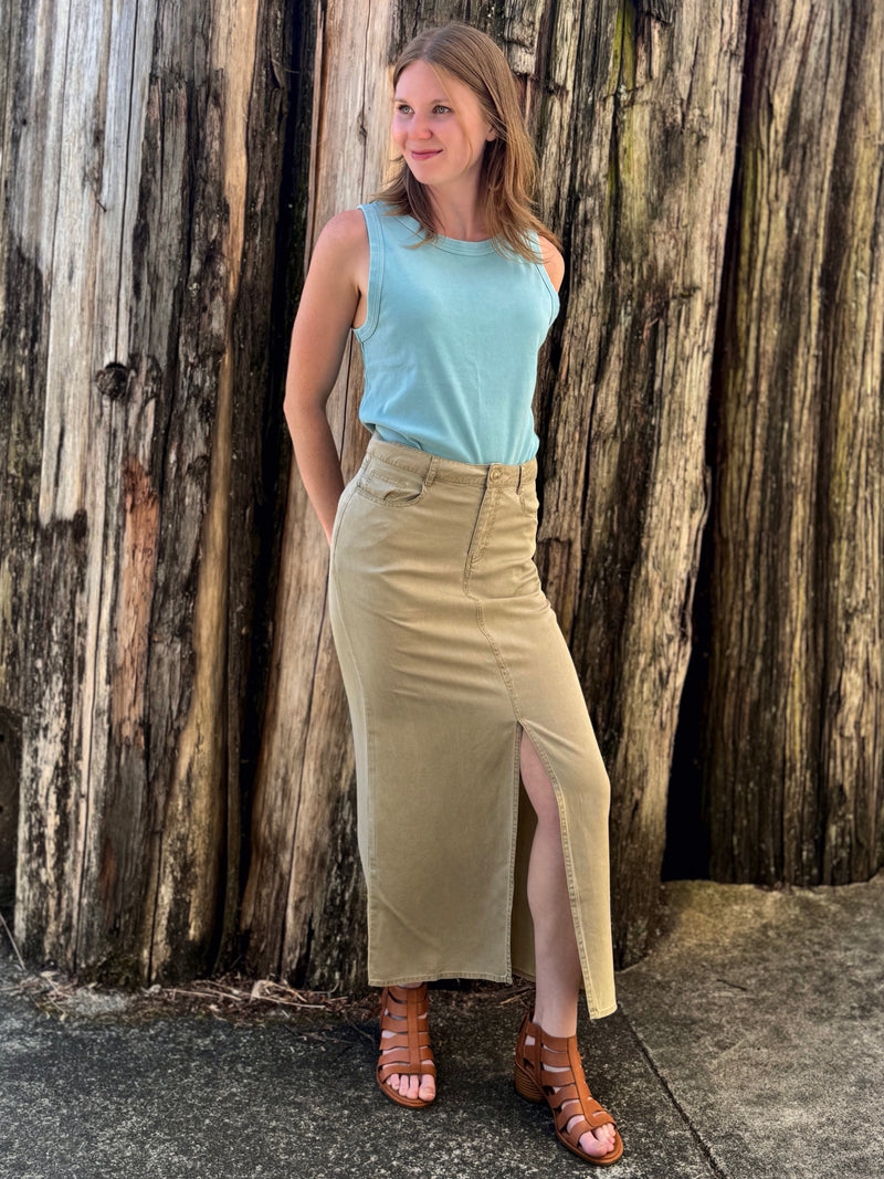 Dusty Sand Skirt