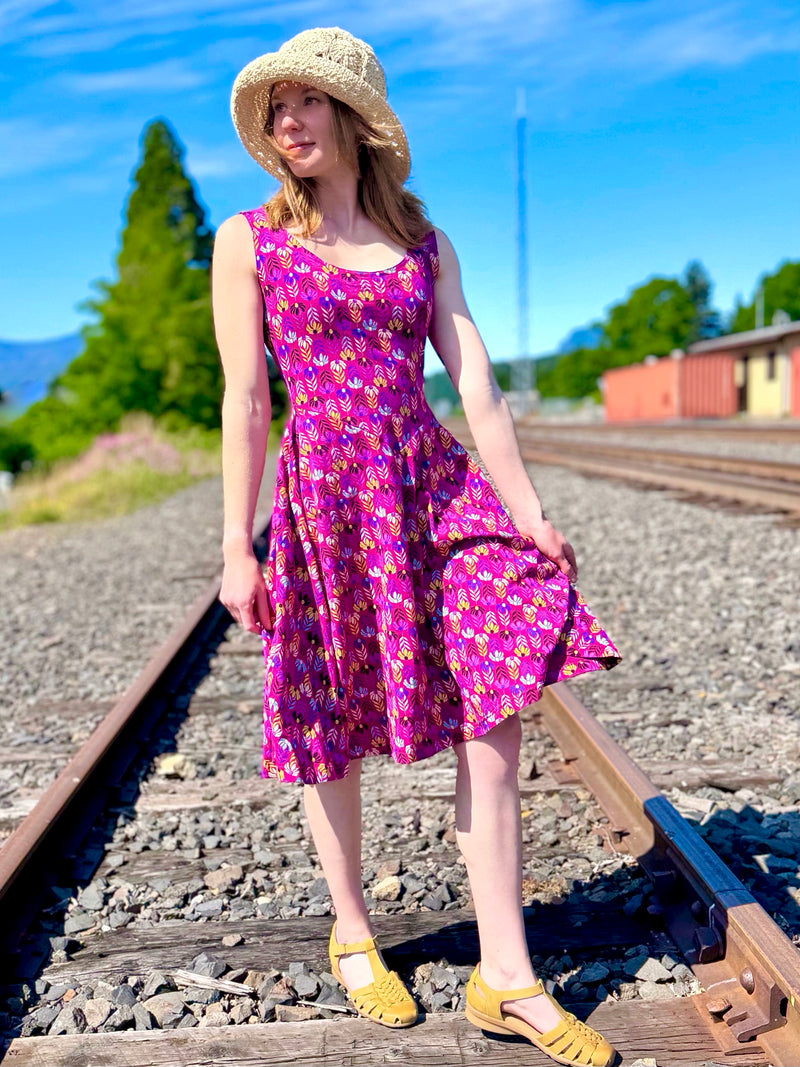 Effie’s Heart Florentine Print Dress